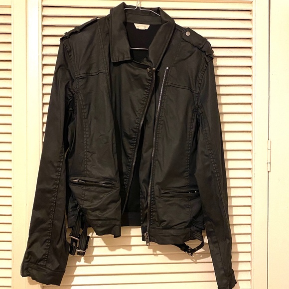 Witchery faux leather biker jacket - Picture 3 of 8